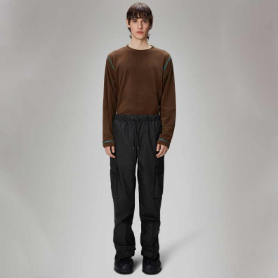 Cargo Παντελόνι Rains 18850-01 Μαύρο