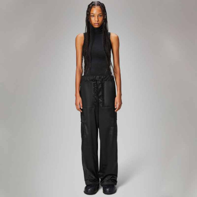 Cargo Παντελόνι Rains Wide W3 18990-84 Μαύρο