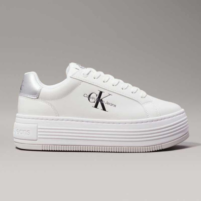 Sneaker Flatform Calvin Klein YW0YW01516-0K9 Άσπρο