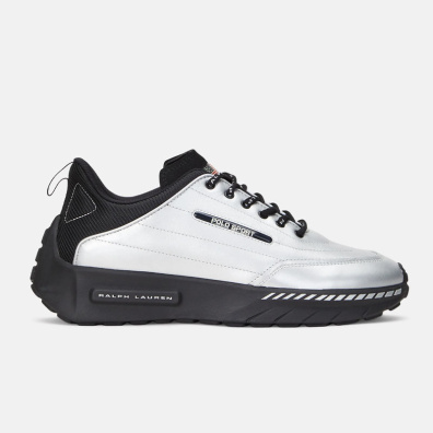 Sneaker Polo Ralph Lauren Low Top Lace 250 809945189003 Ασημί