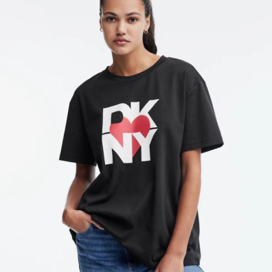 T-Shirt DKNY D2B4A143-BLK Μαύρο