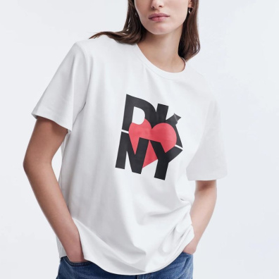 T-Shirt DKNY D2B4A143-WHT Άσπρο