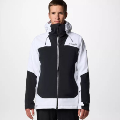 Αδιάβροχο Μπουφάν Για Σκι Columbia Cirque Bowl™ 2087351-100  Άσπρο-Μαύρο