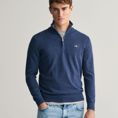 Βαμβακερό Πουλόβερ Gant 3G8030564-902 Μπλε