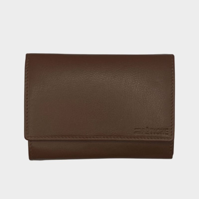 Δερμάτινο Πορτοφόλι ΑΝ-1-774 Καφέ