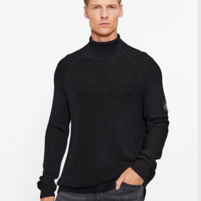 Ζιβάγκο Πουλόβερ Calvin Klein J30J325093-BEH Μαύρο
