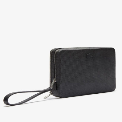 Μεγάλο Πορτοφόλι-Τσαντάκι Χειρός Lacoste Chantaco Peacoat NH2922CE-000 Μαύρο