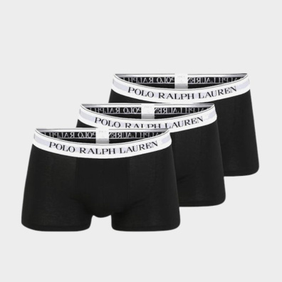 Μποξεράκια Polo Ralph Lauren 3τμχ 714830299008 Μαύρο