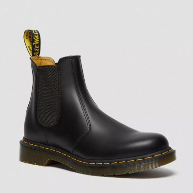 Μποτάκια Με Λάστιχο Dr.Martens YS Smooth 2976 Chelsea 22227001 Μαύρο