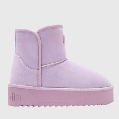 Μποτάκι Με Γούνα D.Franklin Nordic Basic Low DFSH371004-LAVA Μωβ