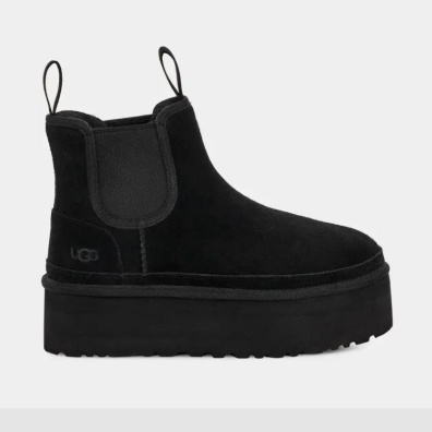 Μποτάκι Με Πλατφόρμα Ugg Neumel Chelsea 1134526-BLK Μαύρο
