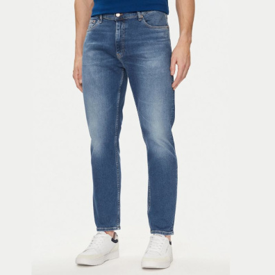 Παντελόνι Jean Tommy Hilfiger DM0DM18765-1BK Μπλε