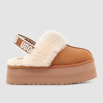 Παντόφλα Ugg Funkette  1113474-CHE Καφέ