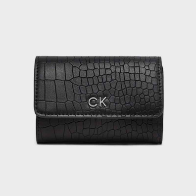 Πορτοφόλι Calvin Klein K60K612636-BEH Μαύρο