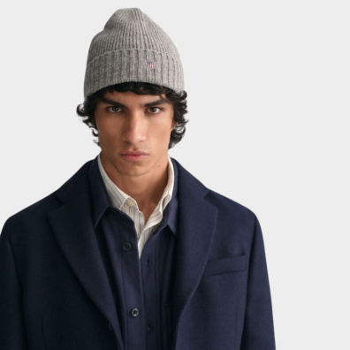 Σκούφος Gant Beanie 9910023-093 Γκρι