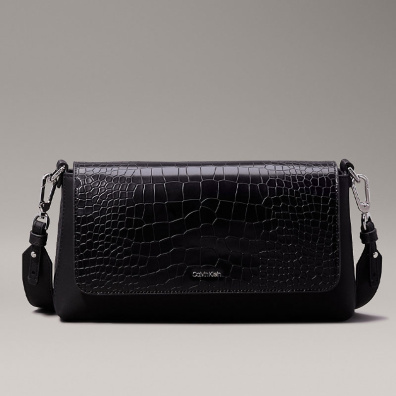 Τσάντα Χιαστί Calvin Klein K60K612111-BEH Μαύρο