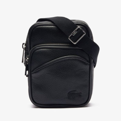 Τσάντα Χιαστί Lacoste Angy NH4563GY-000 Μαύρο