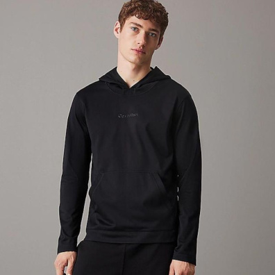 Φούτερ Με Κουκούλα Calvin Klein 00GMS4W328-BAE Μαύρο