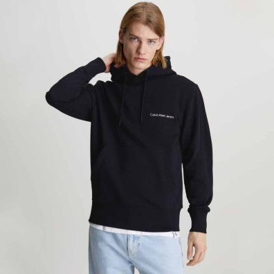 Φούτερ Με Κουκούλα Calvin Klein J30J324620-BEH Μαύρο