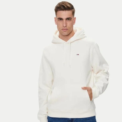 Φούτερ Με Κουκούλα Tommy Hilfiger DM0DM20497-YBH Εκρού