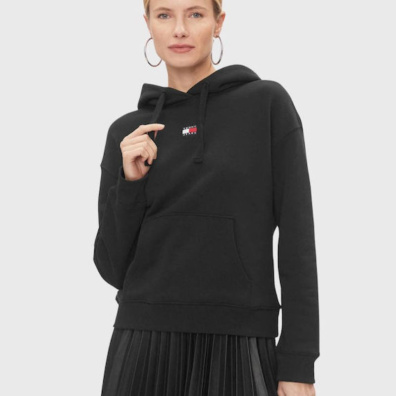 Φούτερ Με Κουκούλα Tommy Hilfiger DW0DW17326-BDS Μαύρο