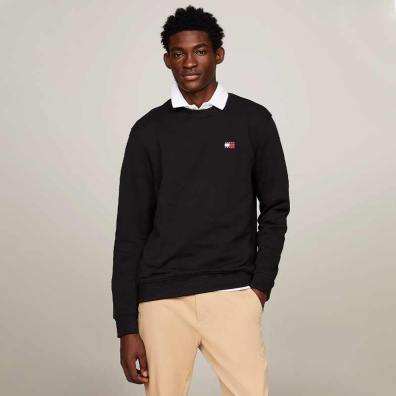 Φούτερ Tommy Hilfiger DM0DM17986-BDS Μαύρο