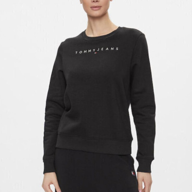 Φούτερ Tommy Hilfiger DW0DW17323-BDS Μαύρο