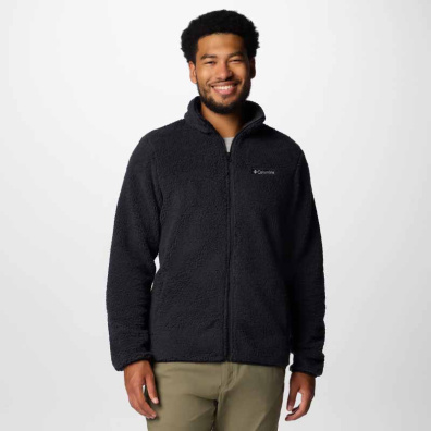 Fleece Ζακέτα Columbia Rugged Ridge™ III Full Zip Sherpa 2059183-011 Μαύρο