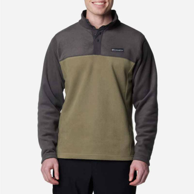 Fleece Μπλούζα Columbia Steens Mountain Half Snap II 2097721-397 Χακί