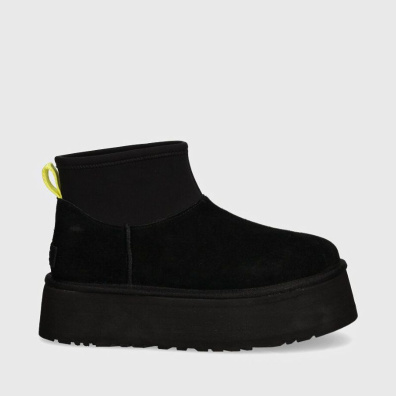 Mποτάκια UGG Classic Mini Dipper 1168170-BLK Μαύρο