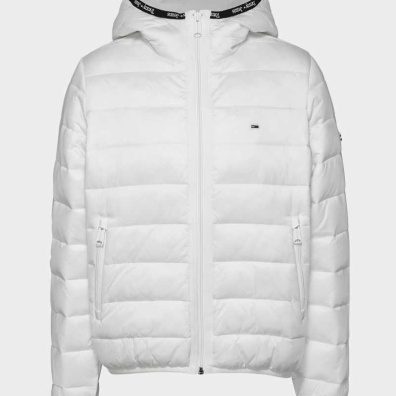 Puffer Μπουφάν Tommy Hilfiger DW0DW15168-YBR Άσπρο
