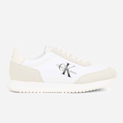 Sneaker Calvin Klein Retro Runner YW0YW01326F-0LC Άσπρο