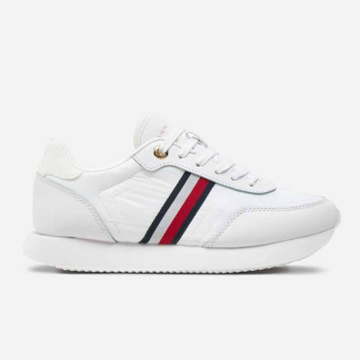 Sneaker Tommy Hilfiger FW0FW08005F-YBS Άσπρο