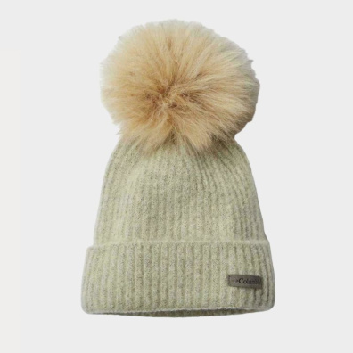 Unisex Σκουφί Columbia Winter Blur™ Pom Pom 1862101-191 Μπεζ