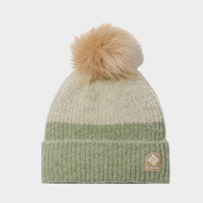 Unisex Σκουφί Columbia Winter Blur™ Pom Pom 1862101-348 Πράσινο