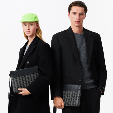 Unisex Τσάντα Χειρός Lacoste NU4669LX-H45 Μαύρο