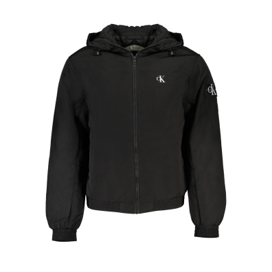 Μπουφάν Calvin Klein Padded Hooded Harrington J30J325596-BEH Μαύρο
