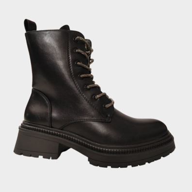 Αρβυλάκι Με Στρασένια Κορδόνια Adam's 1-829-24512-27 Μαύρο