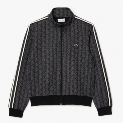 Ζακέτα Lacoste Paris Monogram SH1368-4PC Μαύρο