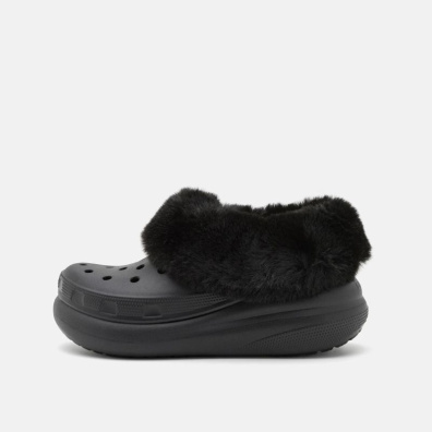 Σαμπό Crocs Με Γουνάκι Furever Crush Black 208446-001 Μαύρο Σαμπό Crocs Με Γουνάκι Furever Crush Black 208446-001 Μαύρο
