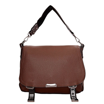 Τσάντα χιαστή SP8677 - Καφέ