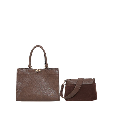 Τσάντα ώμου WL-9042 - Καφέ