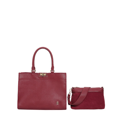 Τσάντα ώμου WL-9042 - Μπορντό