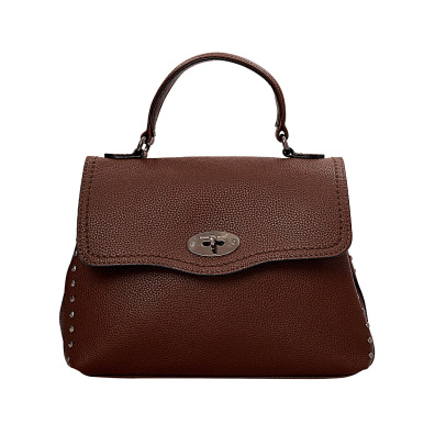 Τσάντα χειρός KX2416 - Καφέ