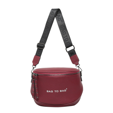 Τσάντα χιαστή WH-9114 - Μπορντό