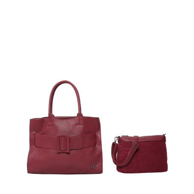 Τσάντα ώμου WL-9017 - Μπορντό