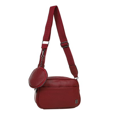 Τσάντα χιαστή JX-9119 - Μπορντό