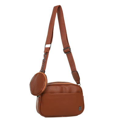 Τσάντα χιαστή JX-9119 - Κάμελ