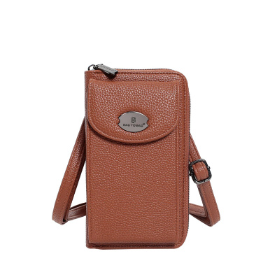 Τσαντάκι χιαστί HJ1005 - Καφέ