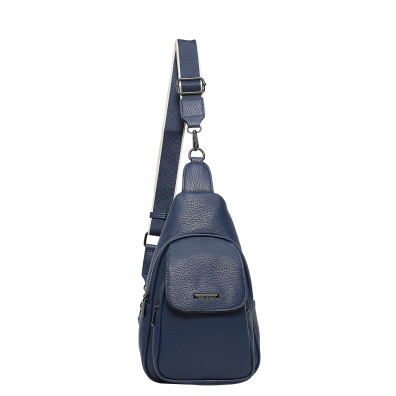 Τσάντα χιαστή QR-23971 - Μπλέ